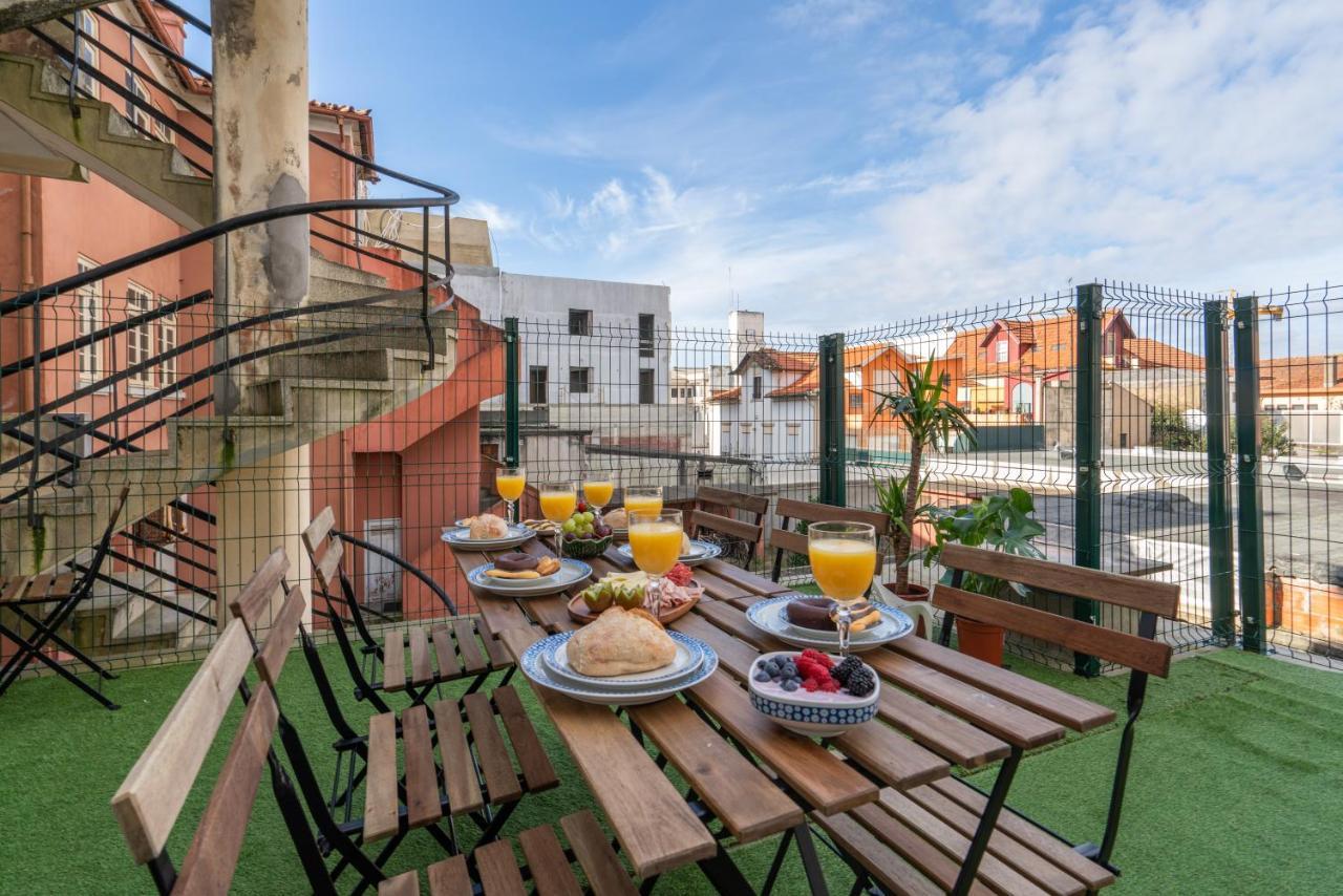 Host Wise - Spacious Fresh Flat W Terrace - Near Sea Espinho  Ngoại thất bức ảnh
