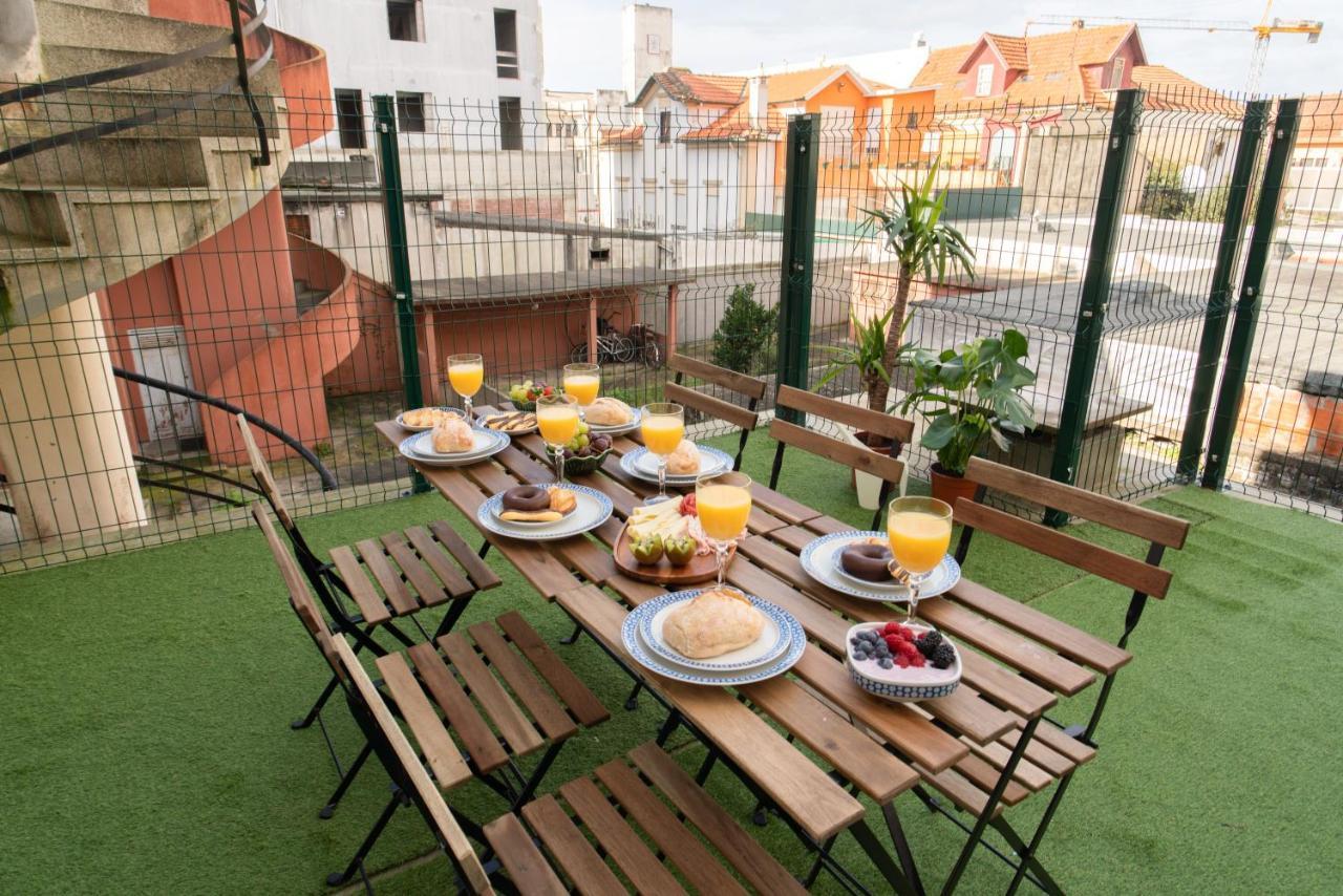 Host Wise - Spacious Fresh Flat W Terrace - Near Sea Espinho  Ngoại thất bức ảnh